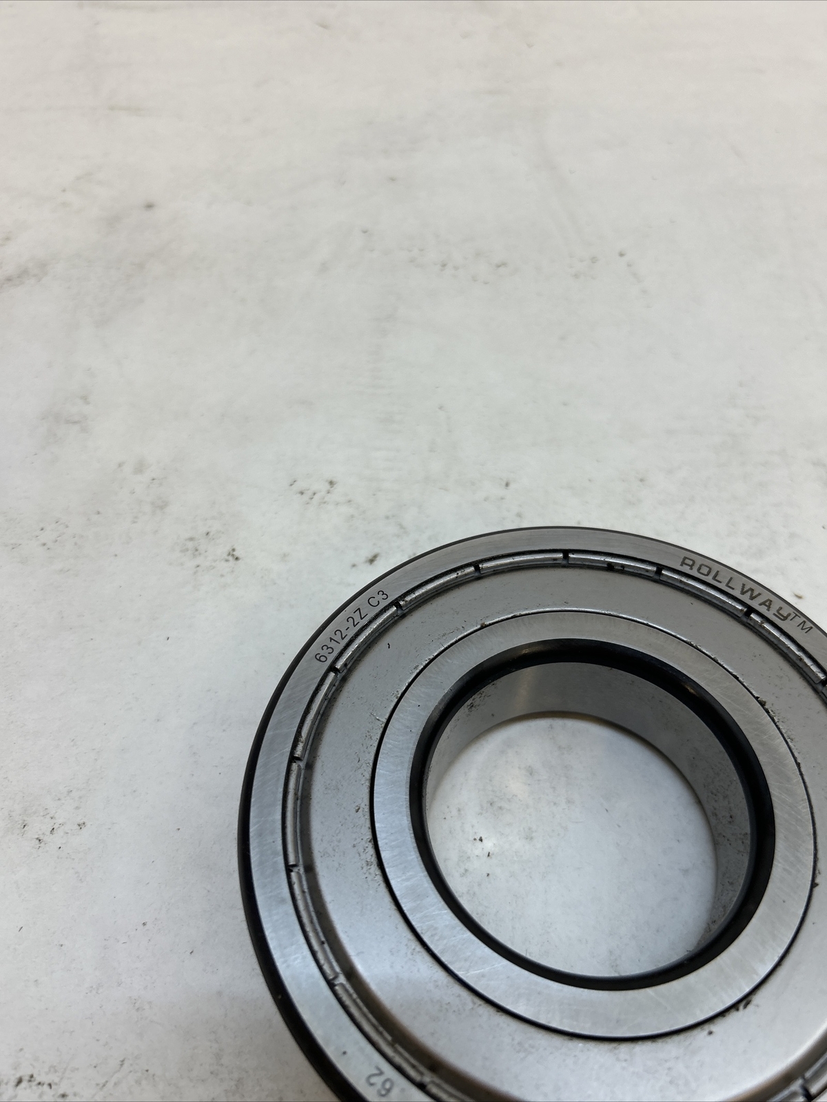 OEM Rollway 6312-2Z C3 Radial Ball Bearing Steel New DU