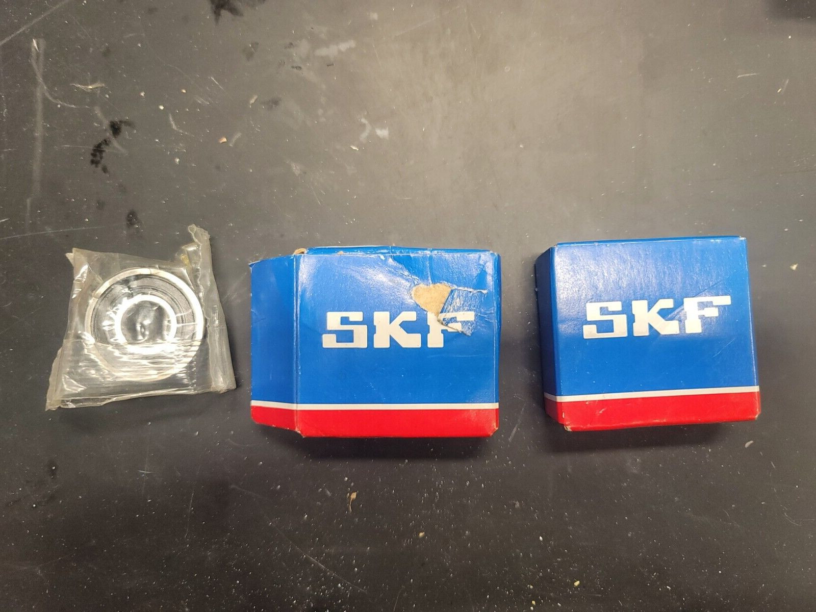 (Lot of 2) SKF 2201 E-2RS1TN9 Self Aligning Ball Bearing