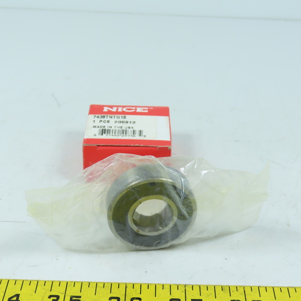 Nice RBC 7436TNTG18 Radial Ball Bearing 0.625″ ID x 1.25″ OD x 0.500″ W