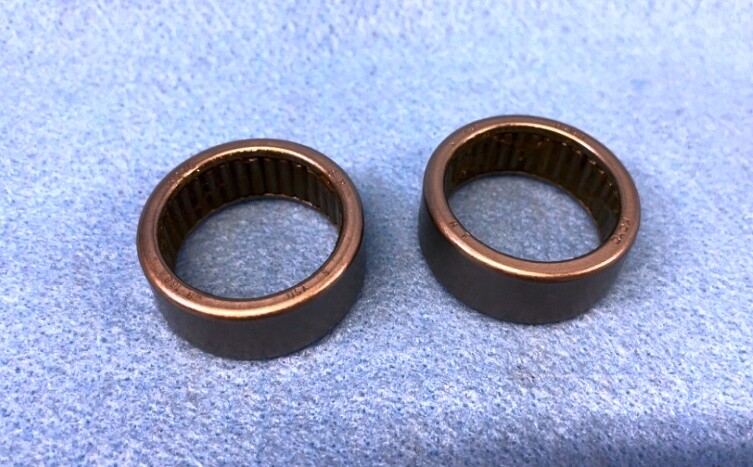 KOYO NEEDLE ROLLER BEARING B-168, 25.4MM X 31.750MM X 12.7MM **LOT OF 2**