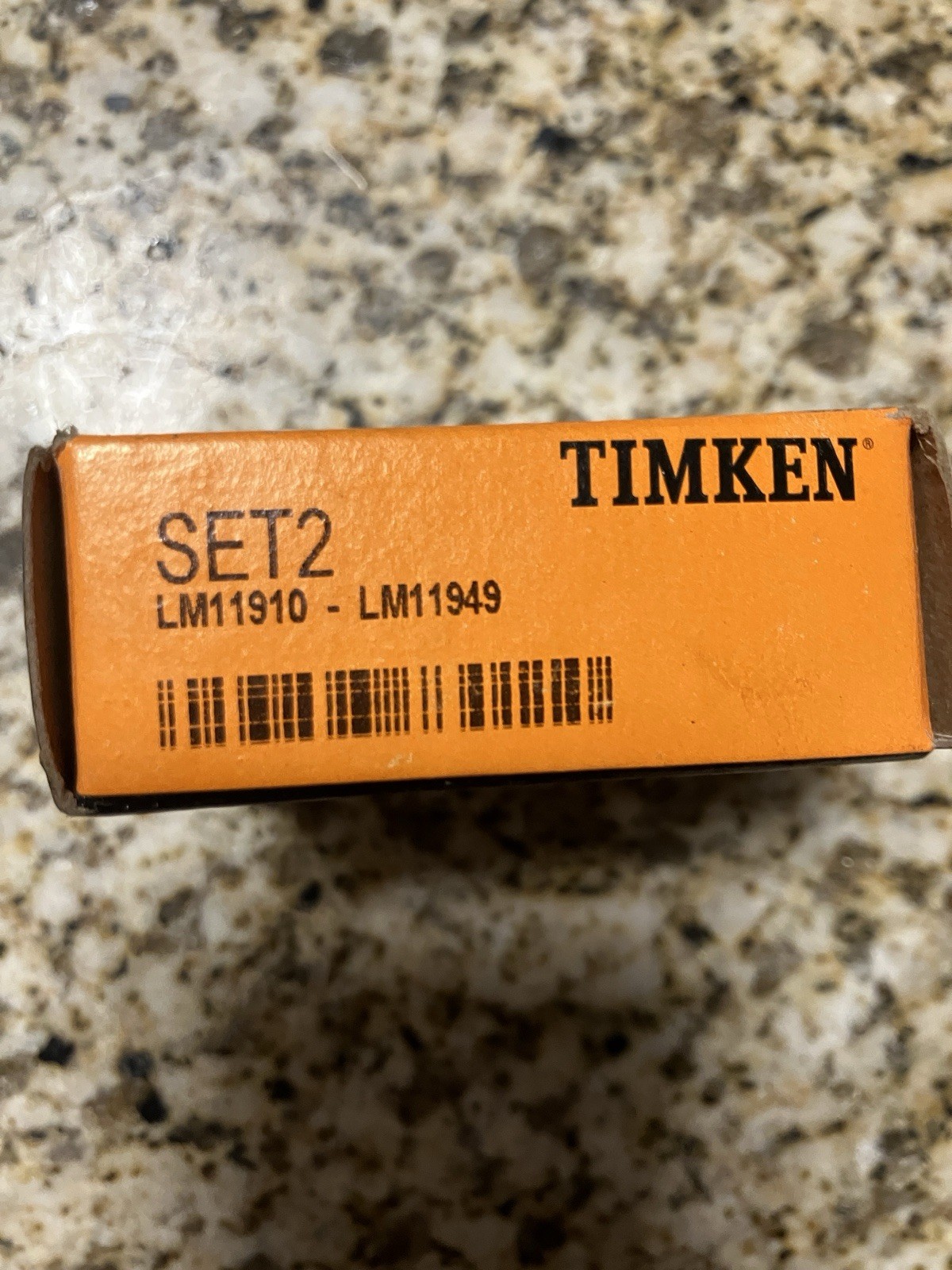 Timken Set2 LM11949 & LM11910 Cup & Cone