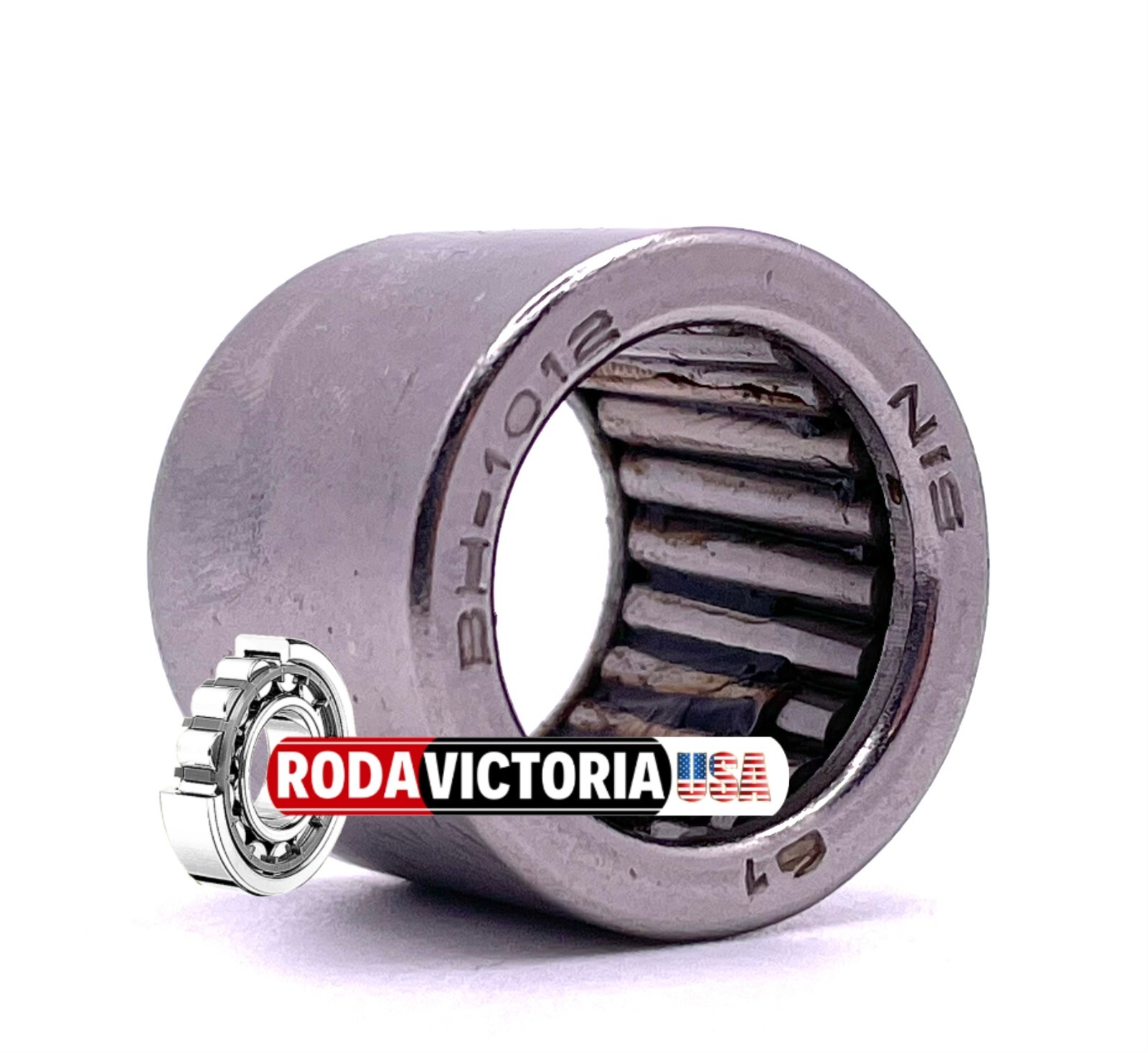 NIS BH-1012 Drawn Cup Full Complement Needle Roller Bearing 5/8x 7/8 x3/4