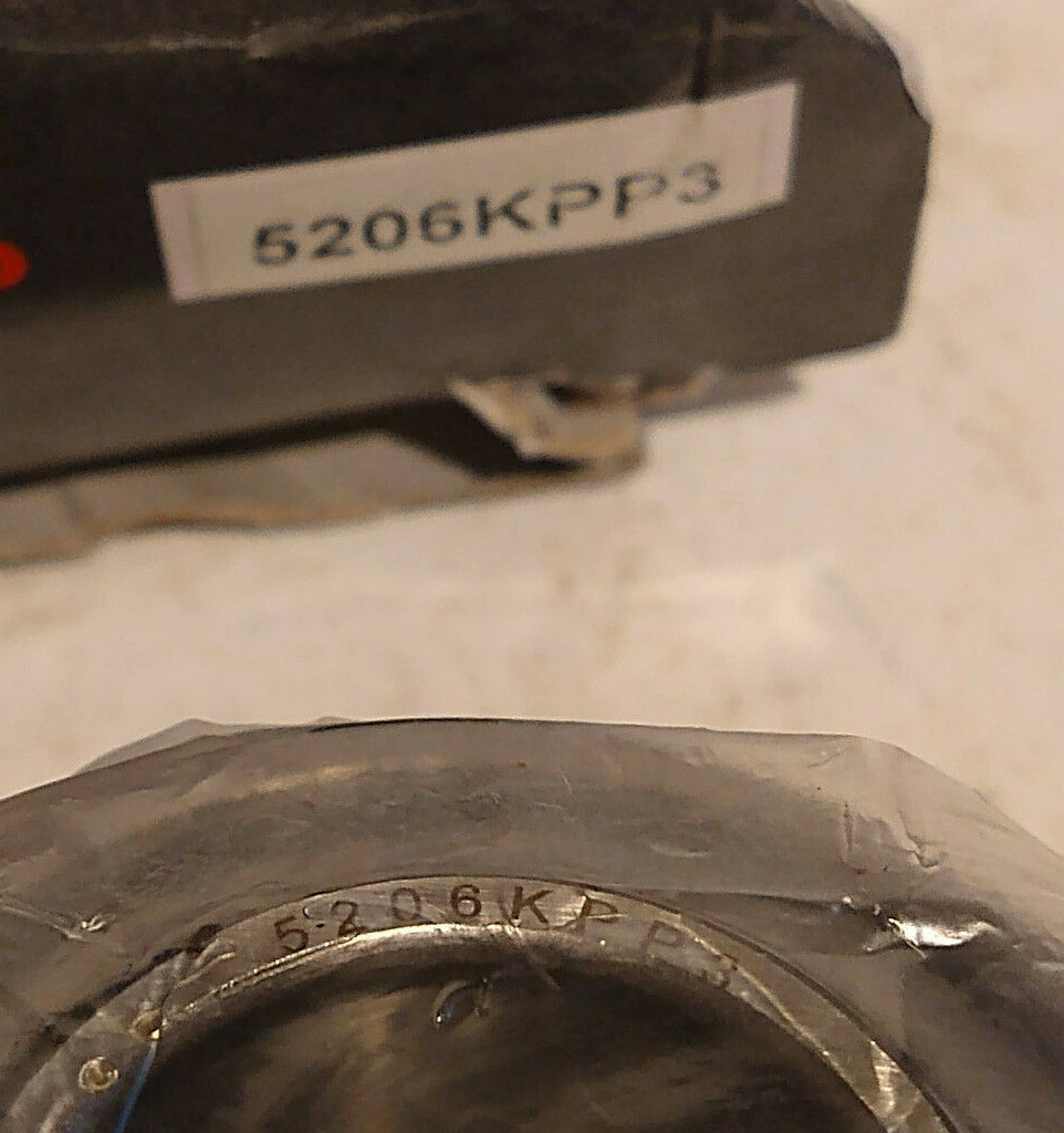 1 NEW SPIN CO 5206KPP3 DOUBLE ROW SPECIAL AG BEARING NIB ***MAKE OFFER***