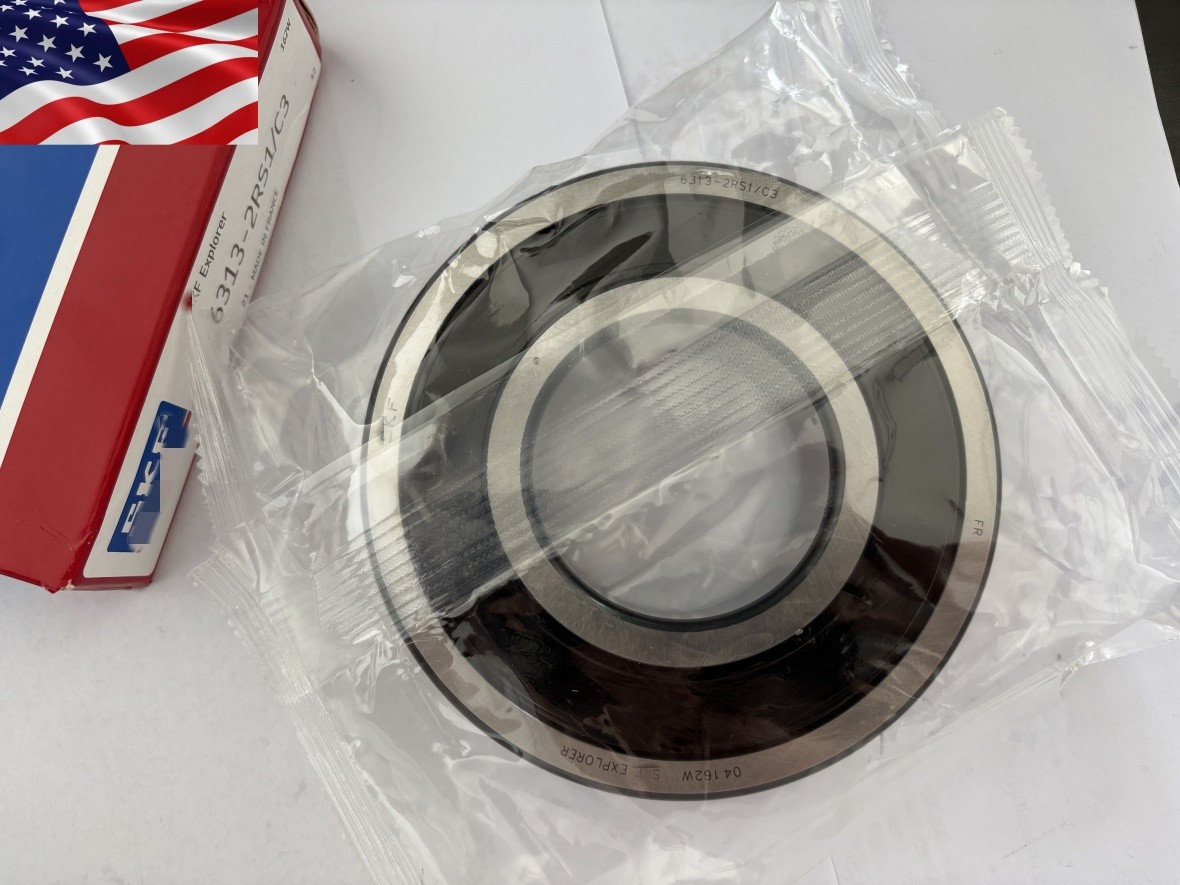 65x140x33mm Bearing For SKF 6313 2RS1/C3 DEEP GROOVE BALL BEARING, RUBBER SEALED