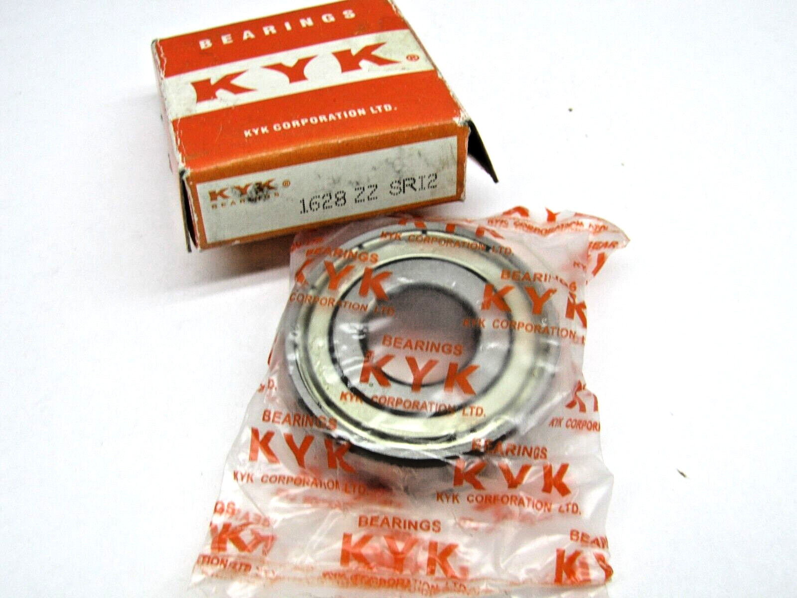 KYK 1628-ZZ 5/8″ x 1-5/8″ x 1/2″ Metal Shielded Bearing