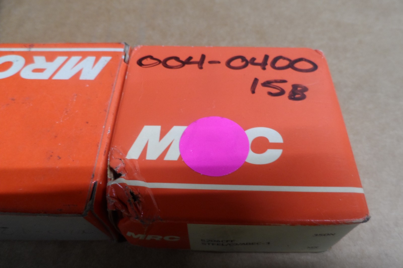 MRC 5206CFF Double Row Angular Contact Bearing