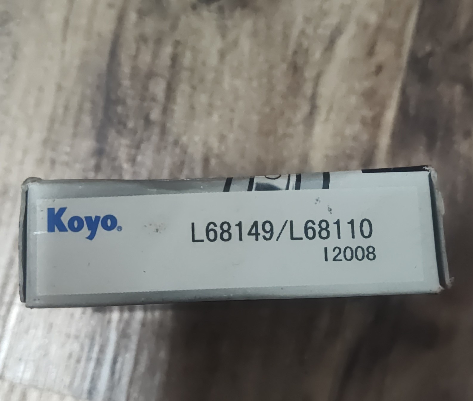 Koyo Tapered Roller Bearing Set L68149/L68110 Steel 31.75mm x 59.131mm