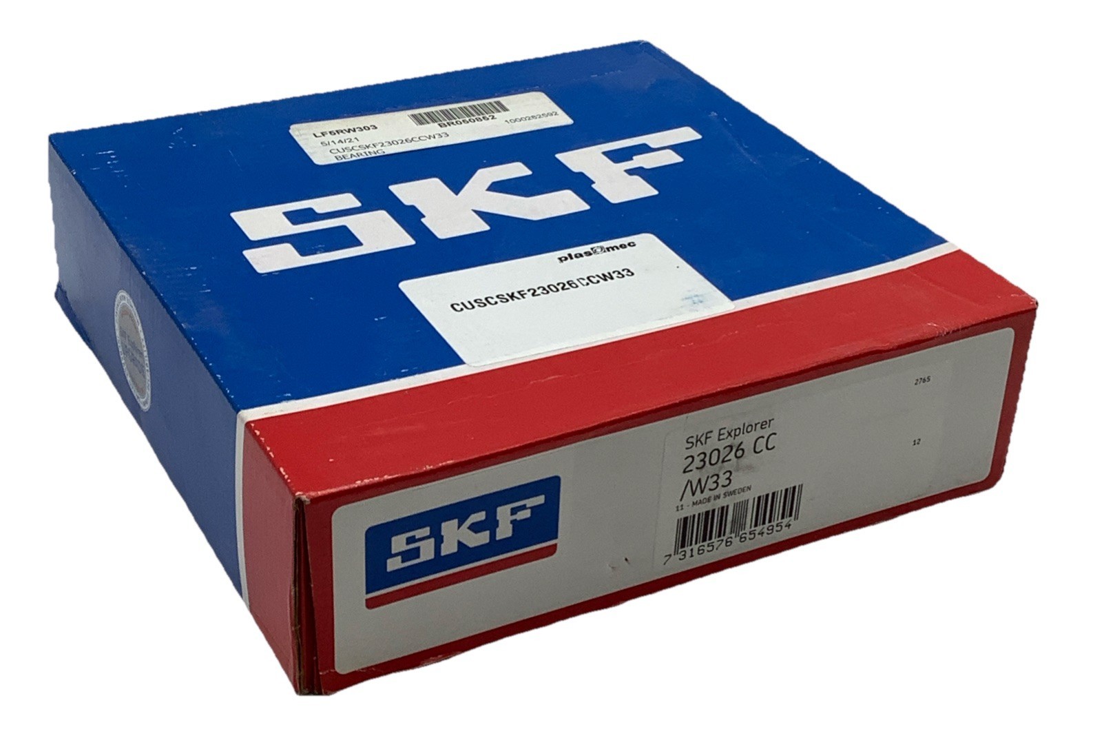 SKF 23026 CC/W33 Spherical Roller Bearing 130x200x52mm