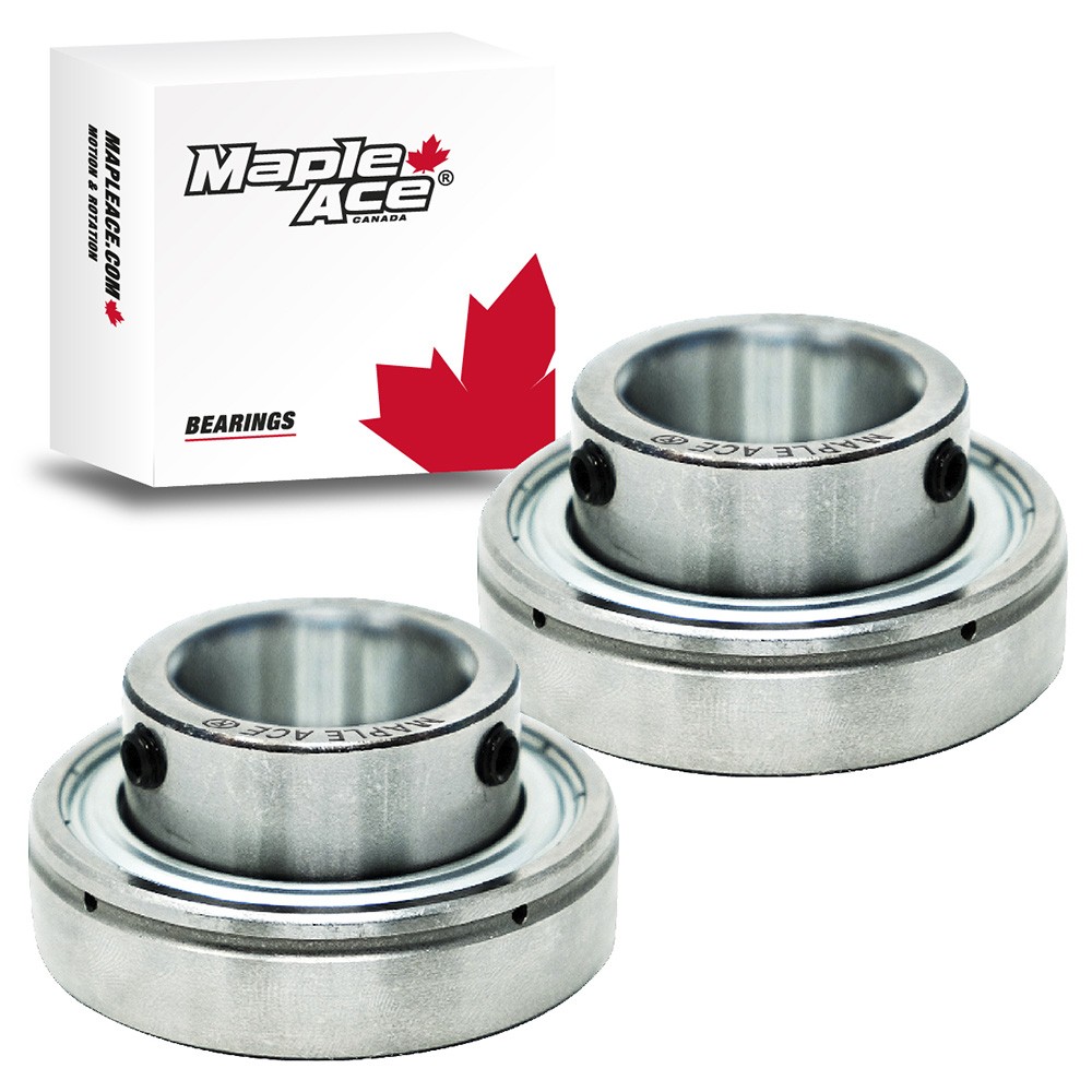 SB204-12 Insert Bearing 3/4″ Bore, Spherical OD, Set Screws (Qty 2)