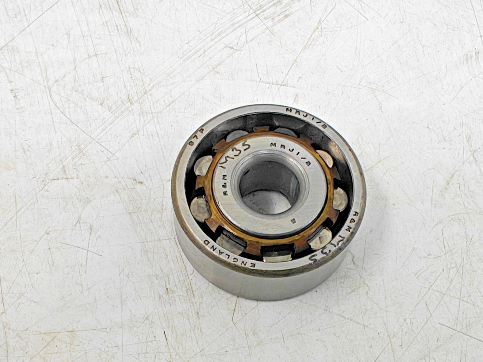 MRJ 1/2 R&M Cylindrical Roller Bearing MRJ 1/2 x 1-5/8 x 5/8 in RMS 5 / CRM 4