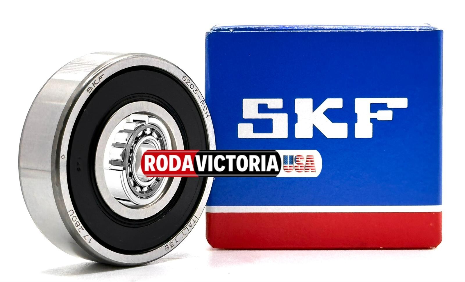 SKF 6203 RSH DEEP GROOVE BALL BEARING, ONE SIDE OPEN 17x40x12mm