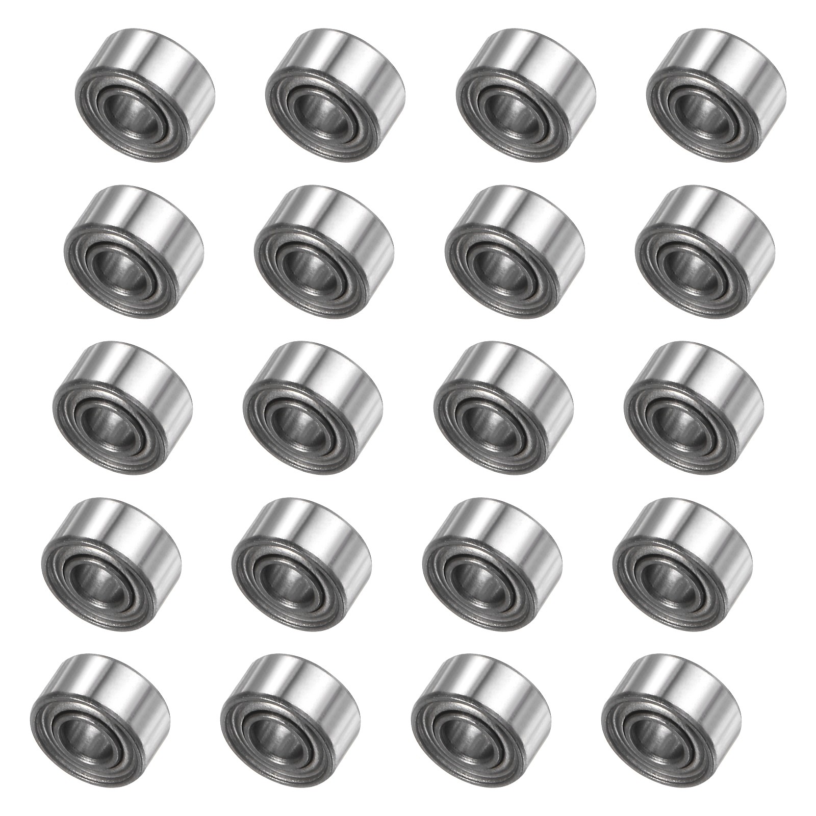 20pcs MR52ZZ Deep Groove Ball Bearings 2x5x2.5mm Chrome Steel P6 (ABEC 3)