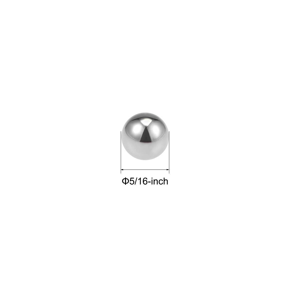 25pcs Precision Balls 5/16″ Solid Chrome Steel G10 for Bearing Keychain Wheel