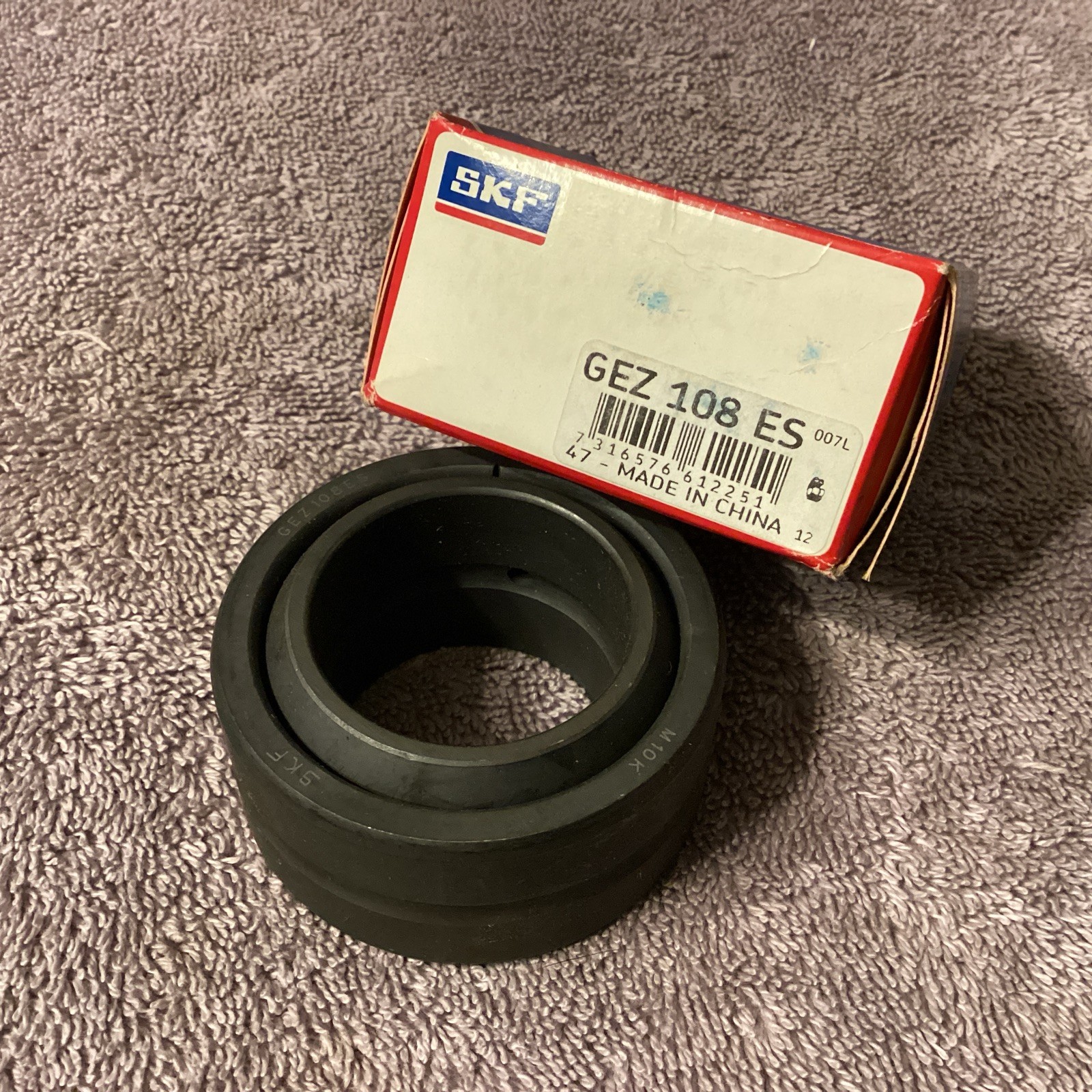 SKF—GEZ 108 ES….SPHERICAL PLAIN BEARING…NEW