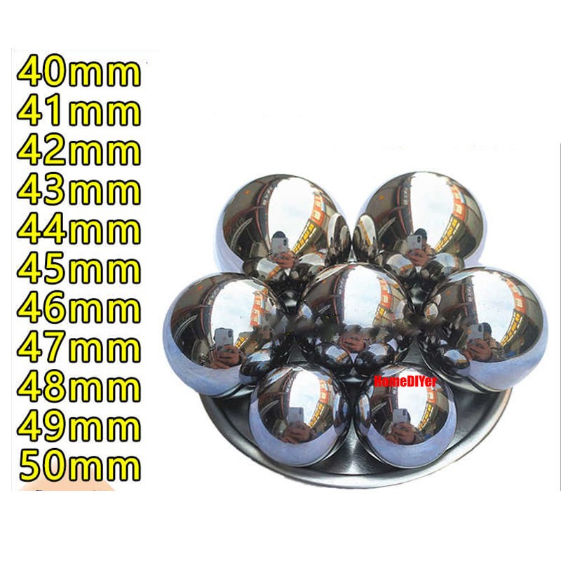 Loose Steel Ball Bearings Round Solid Metal Balls Diameter 40/40.1/40.2-50.8mm