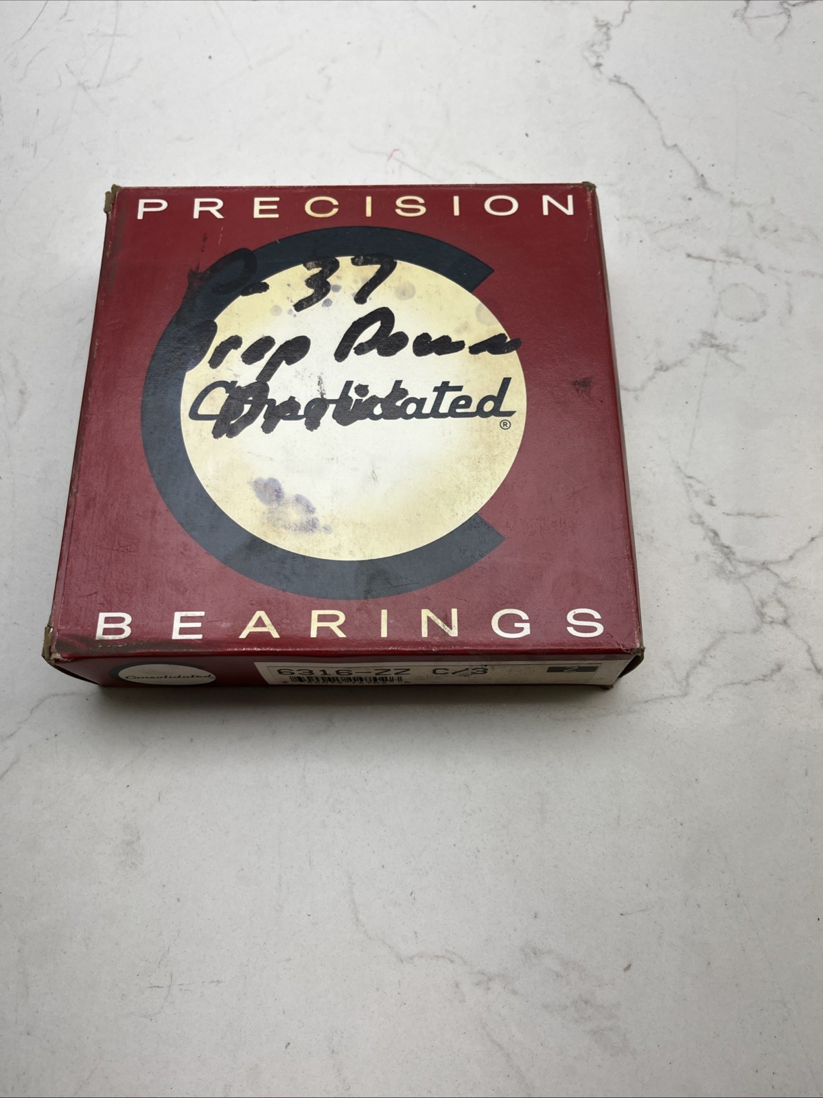 Precision 6316 ZZ C3 DEEP GROOVE BALL Bearing