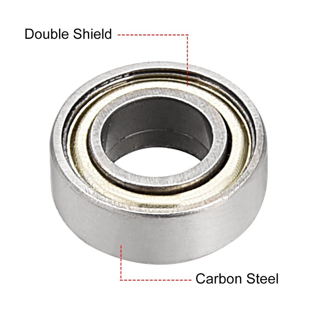 10-30pcs 687ZZ Ball Bearing 7x14x5mm Double Shielded 687-2Z Deep Groove Bearings