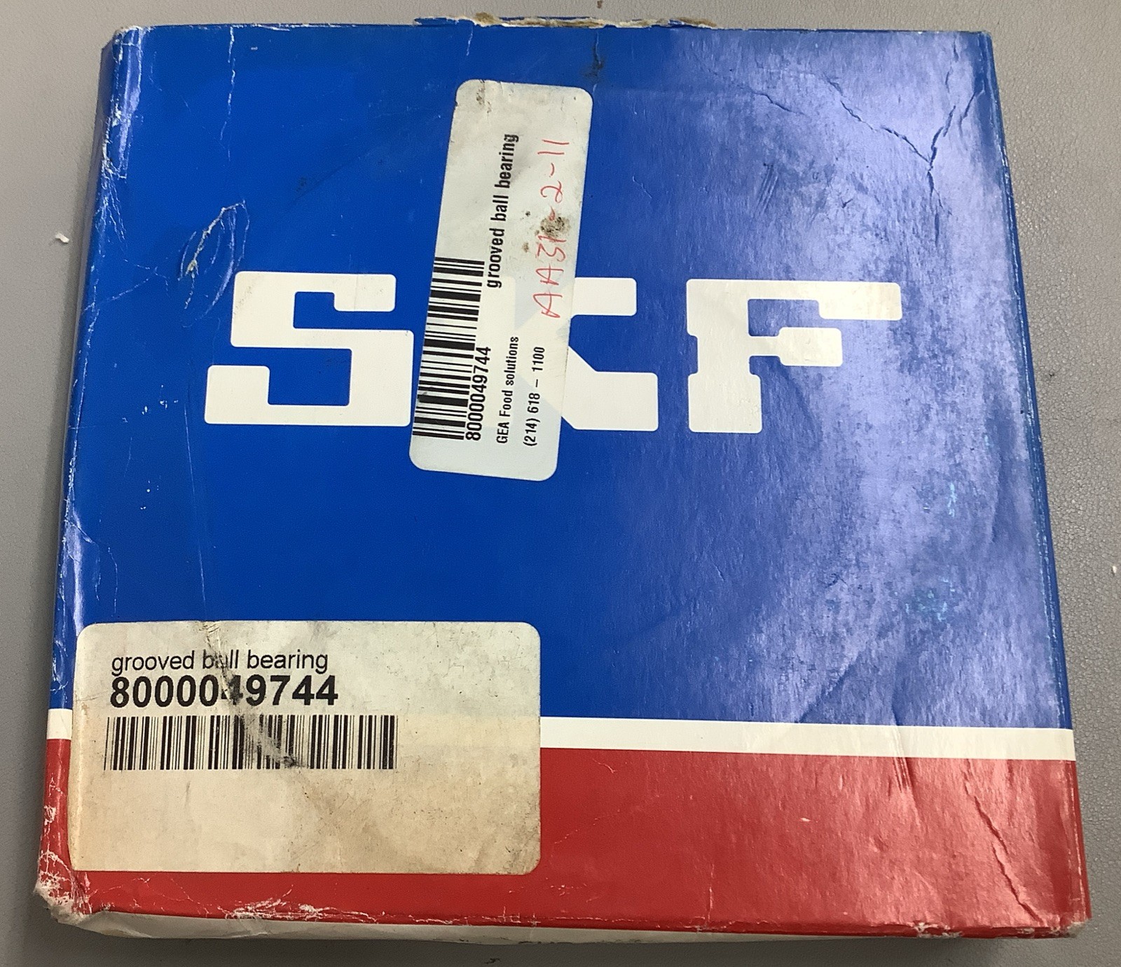 SKF Deep Groove Ball Bearing 6314-2RS1 70mm x 150mm x 35mm(r33)