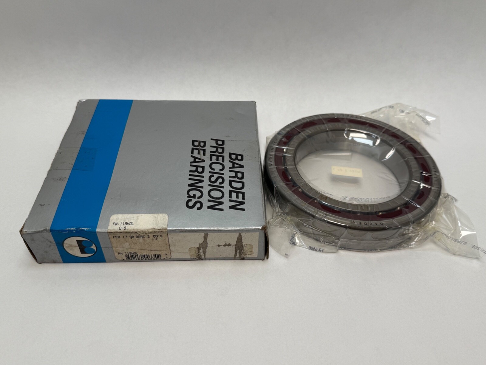 Barden 118HDM-1/2PR Angular Contact Bearing 7018C 118-HDM 90x140x24 mm