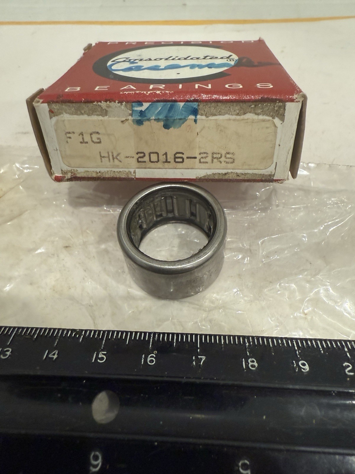 New Consolidated (Fag) HK-2016 Needle Bearing, 20MM ID, 26MM OD, 16MM Width