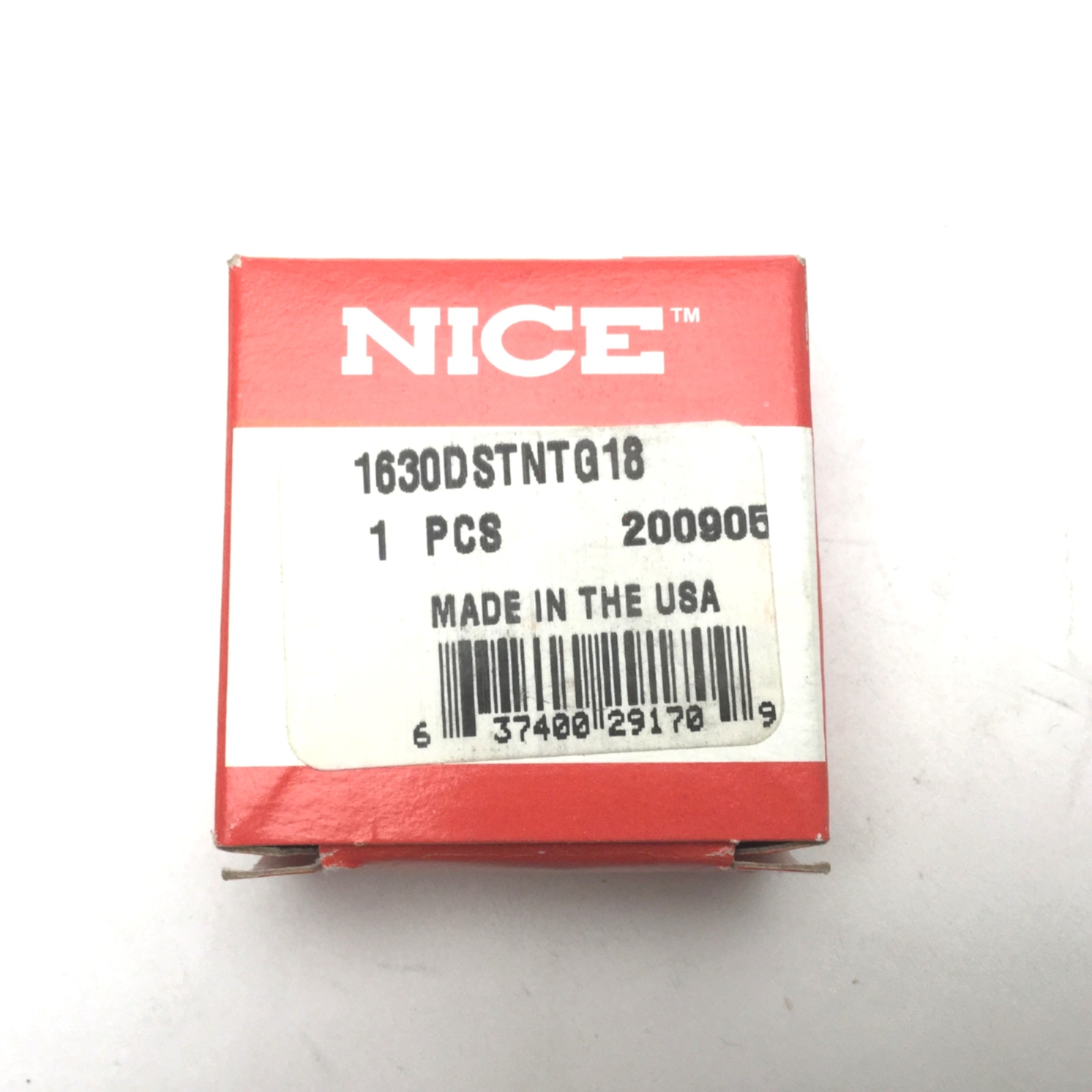Lot Of 2 NICE 1630DSTNTG18 Double Shielded Precision Ground Ball Bearing 3/4″ ID