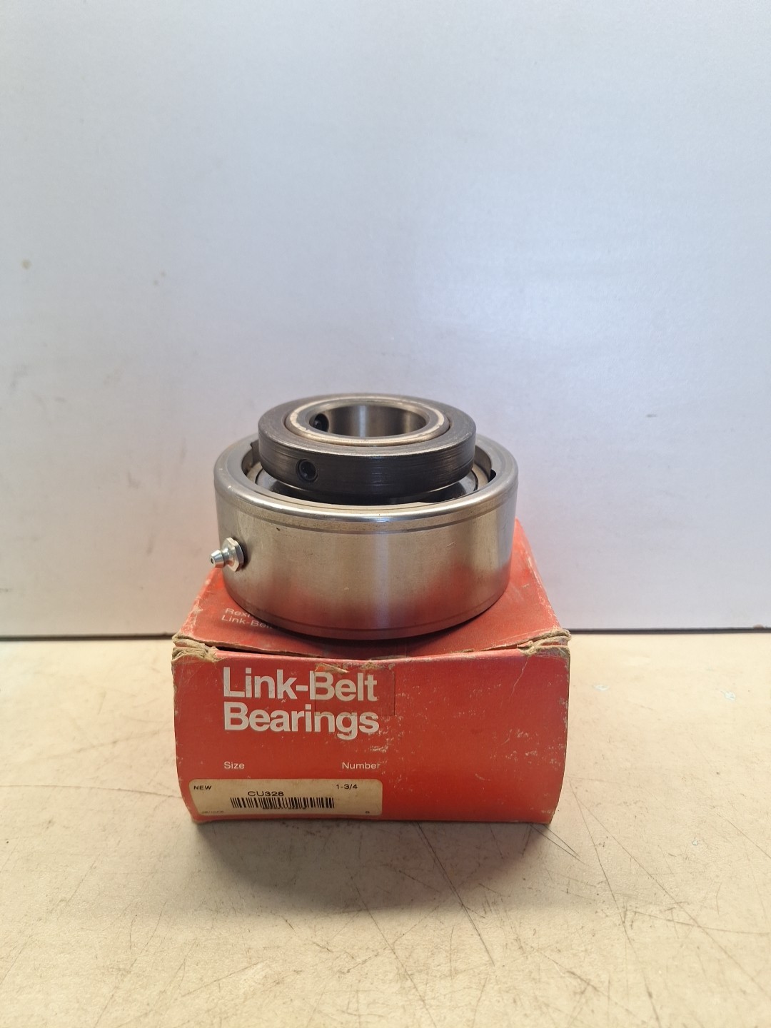 (NEW) Link-Belt CU328 1-3/4″ Heavy Duty Cartridge Ball Bearing Rexnord 10442341