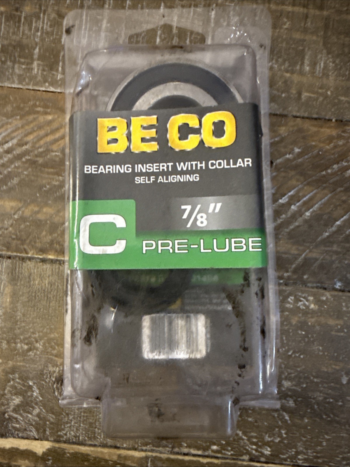 BE Co Bearing Insert With Collar 7/8” Pre Lube