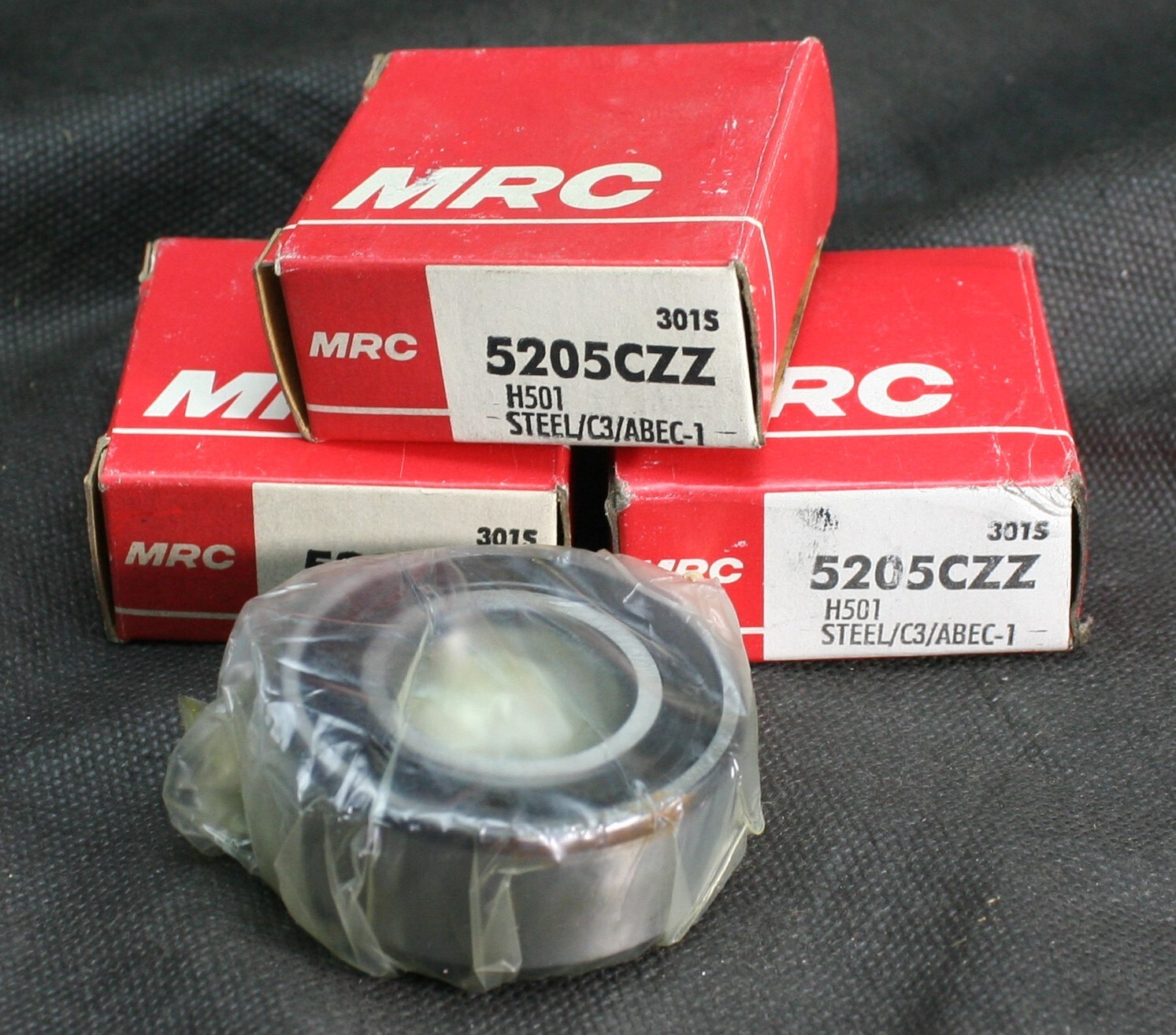 One (1) MRC 5205 CZZ H501 Angular Contact Bearing 25MM ID USA NEW