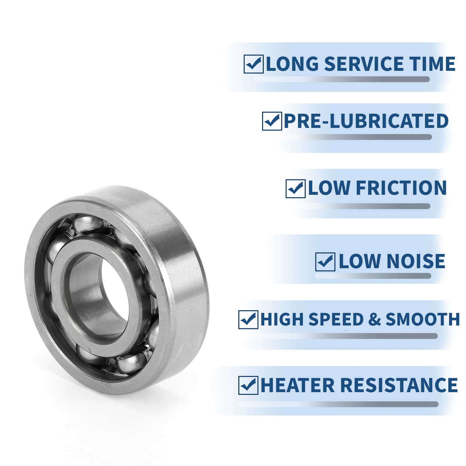 6203 & Deep Groove Ball Bearings 17x40x12mm 1 Pc Scooter Skateboard Wheel