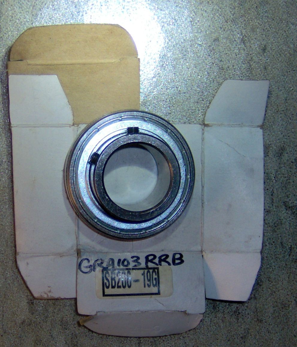 SB206-19G Insert Bearing 1-3/16″ Bore w/2 Set Screws New