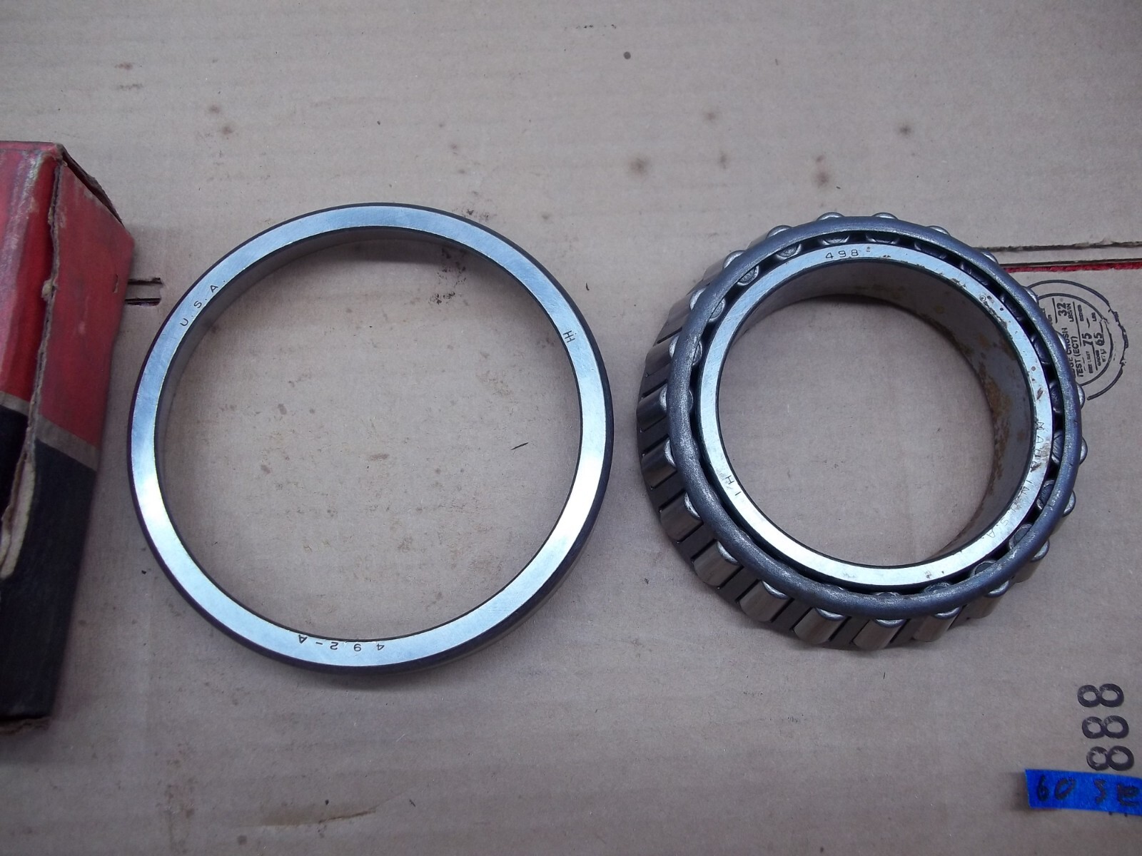 IHC Tapered Roller Bearing Cone 498 / 492A Cup (DA-171)