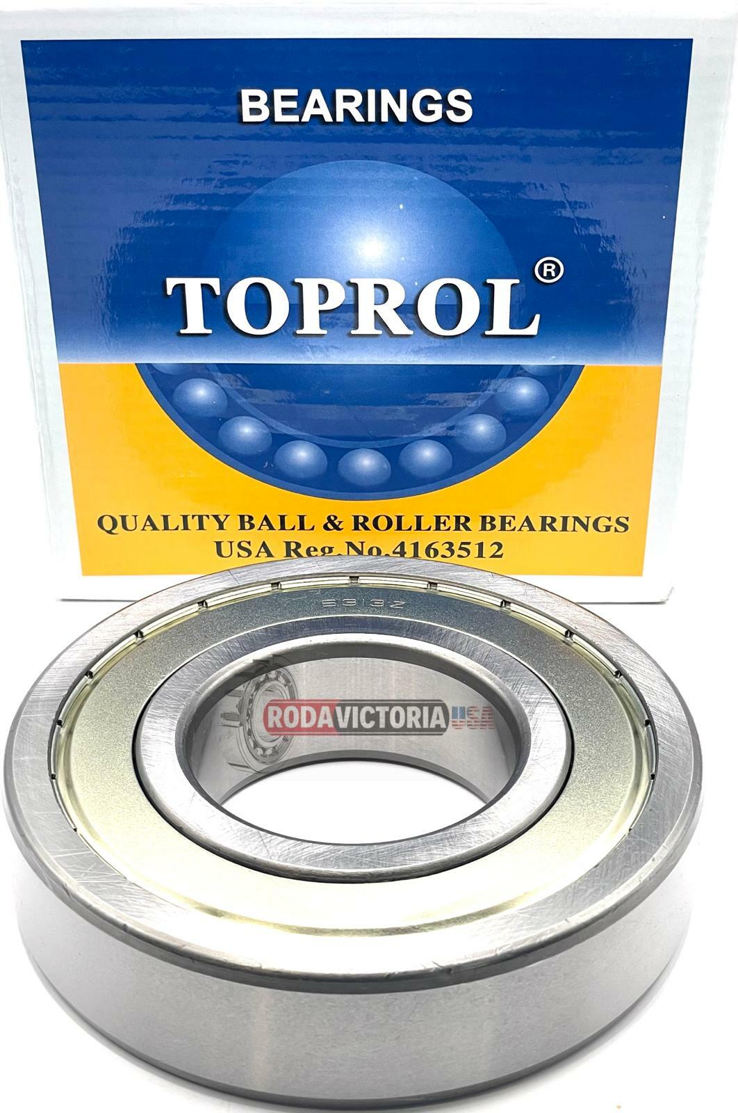 ZEN 6000 ZZ DEEP GROOVE BALL BEARING, METAL SHIELDED 10x26x8mm