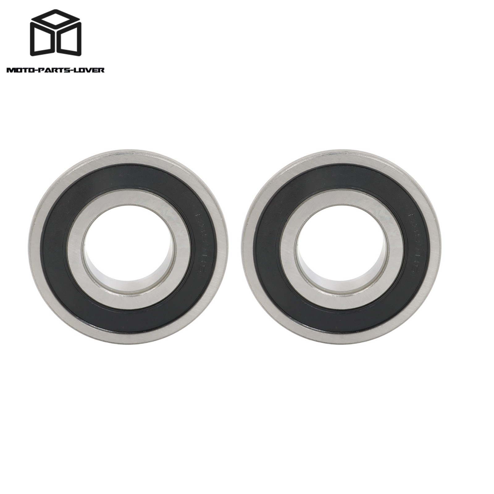 2 Pcs Premium 6307-2RS Bearing 35x80x21mm Double Rubber Seal Steel
