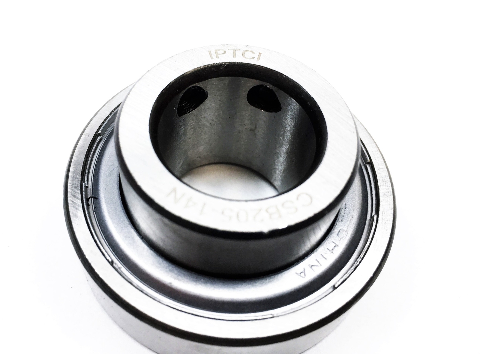 IPTCI Bearings Set Screw Lock Insert Bearing CSB205-14N [Lot of 2] NOS