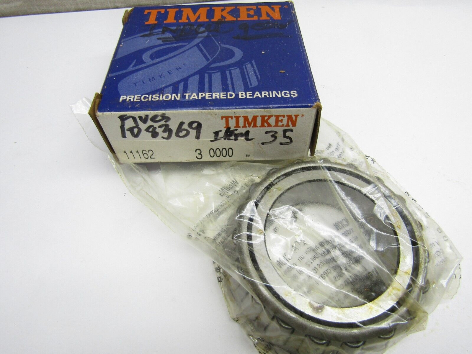 Timken 11162-30000 *3 Class 3 Precision Tapered Roller Bearing Cone