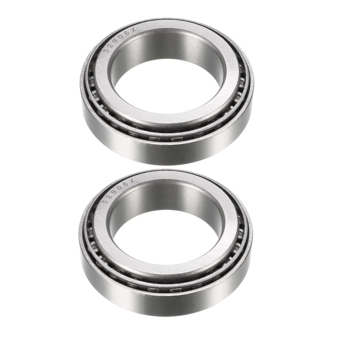 2pcs 32906X Tapered Roller Bearing Cone and Cup Set 30mm Bore 47mm O.D.