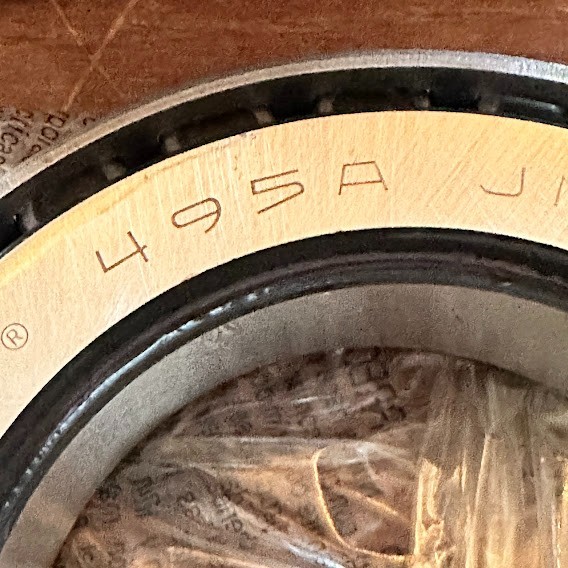TIMKEN 495A-20024 Tapered Roller Bearing Cone 495 series For 493D Cup 3″ Bore
