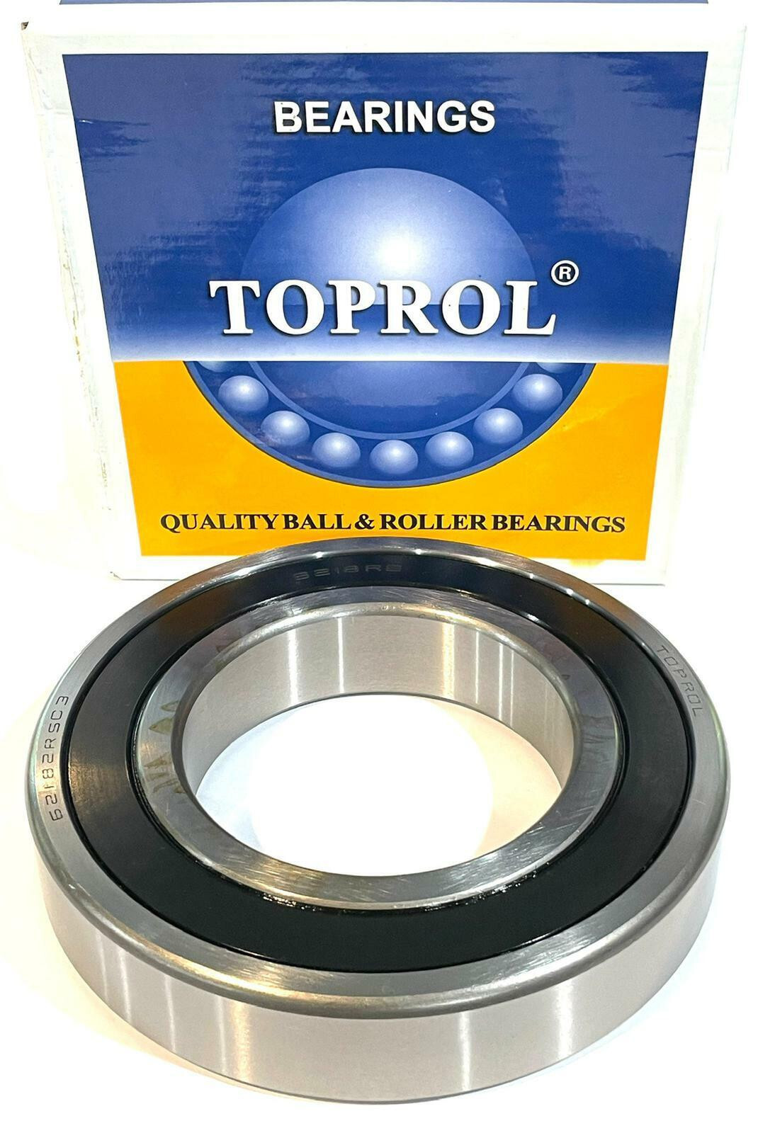 6312-2RS 60x130x31mm Metal Shielded TOPROL Radial Deep Groove Ball Bearing