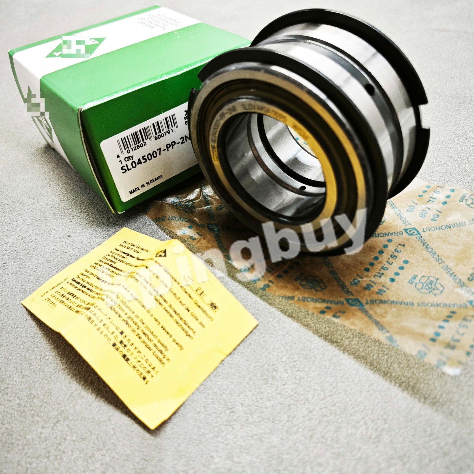 SL045007PP2NR Cylindrical Roller Bearing SL045007PP2NR For INA SL045007-PP-2NR