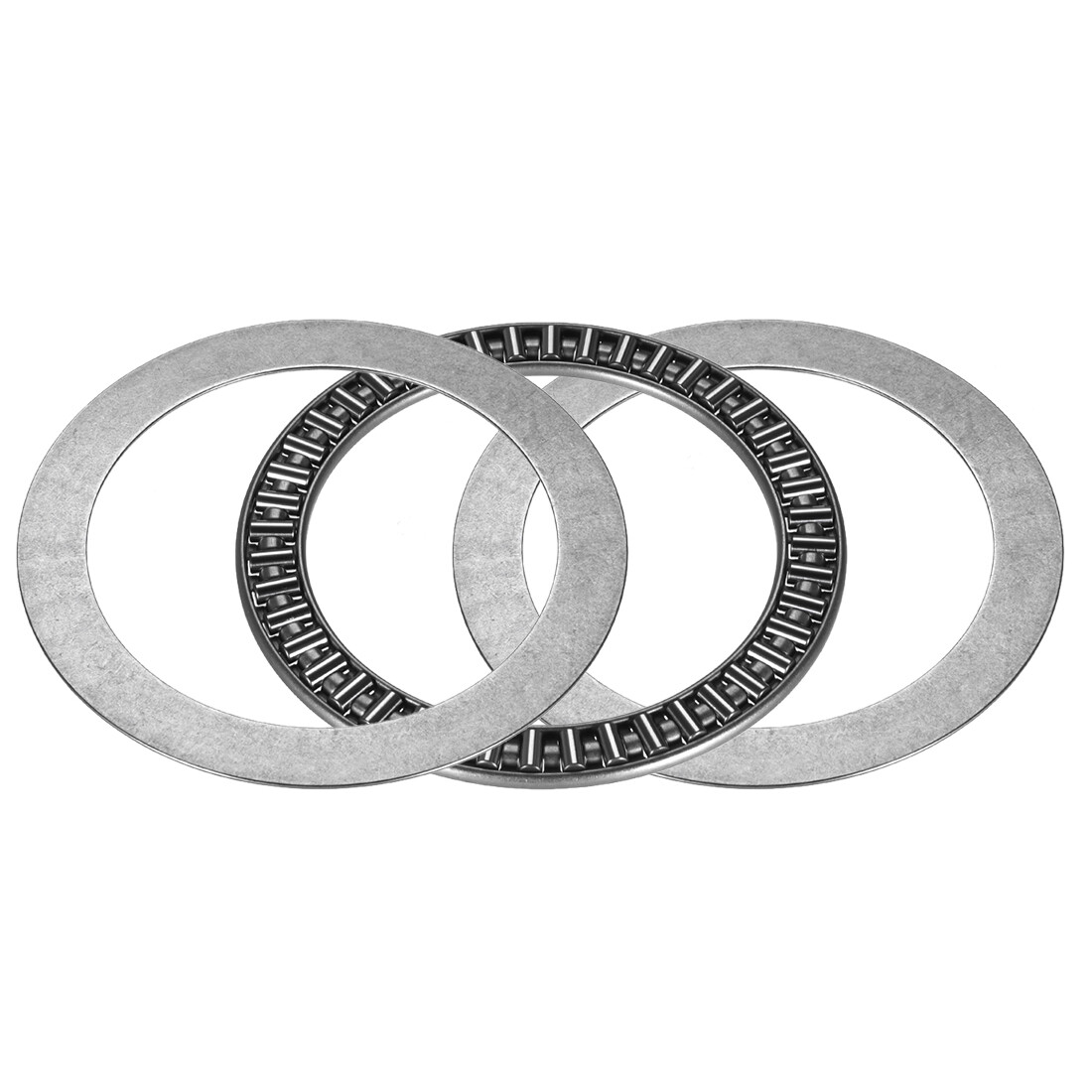 AXK80105 Needle Roller Thrust Bearings 80x105x4mm with 2 Washers Chrome Steel