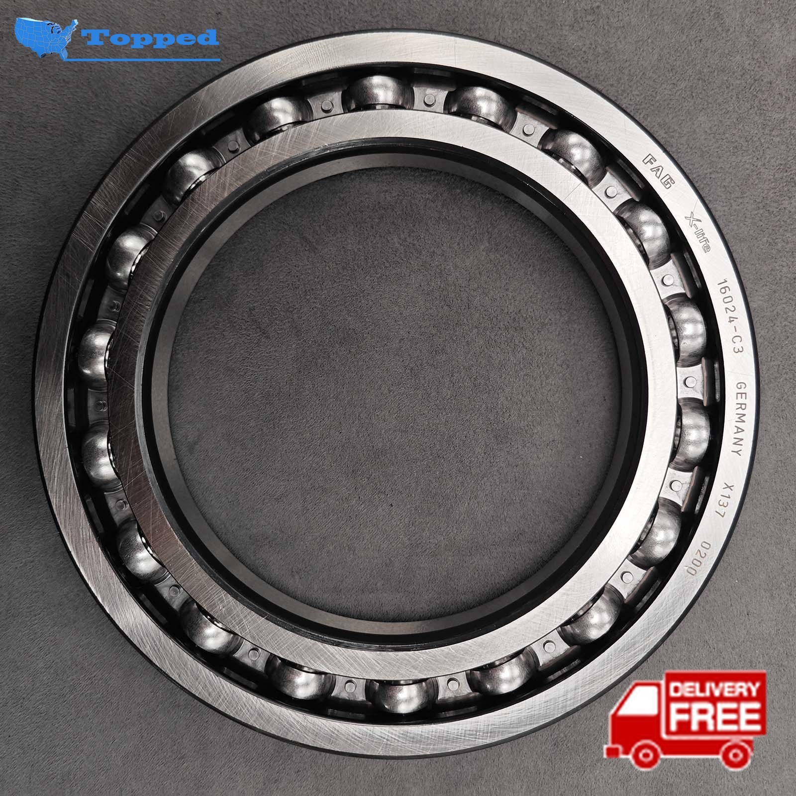 Brand new Single Row Ball Bearing 16024-C3 for FAG 16024 C3 120x180x19