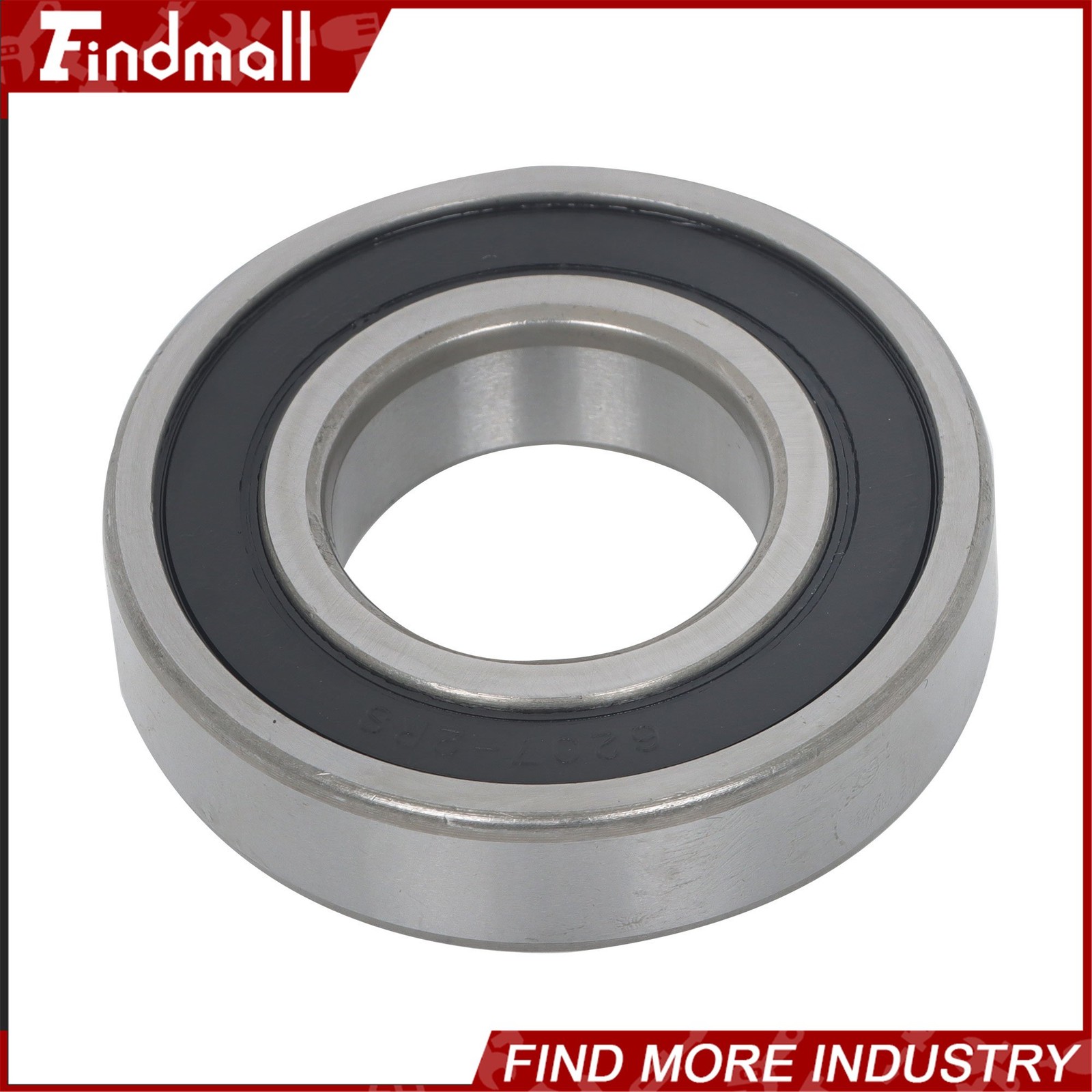 Findmall 6207-2RS Deep Groove Bearings 10pcs 35mm x72mm x17mm Sealed