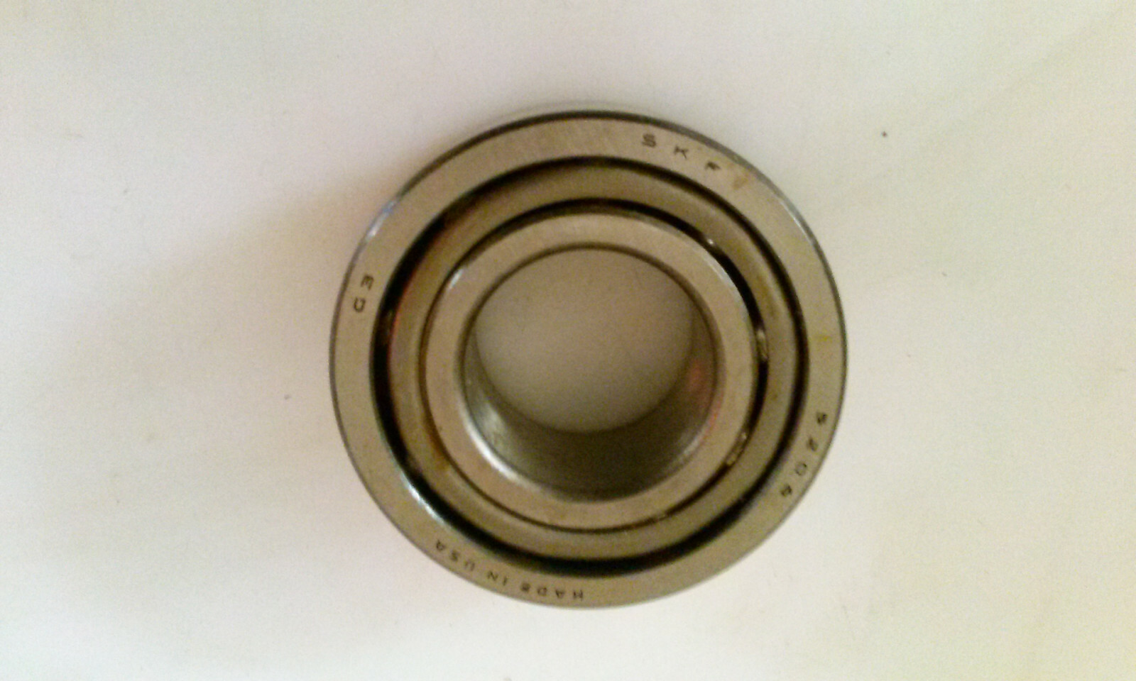 Vintage SKF 5206H C3 double row ball bearing, made in USA.