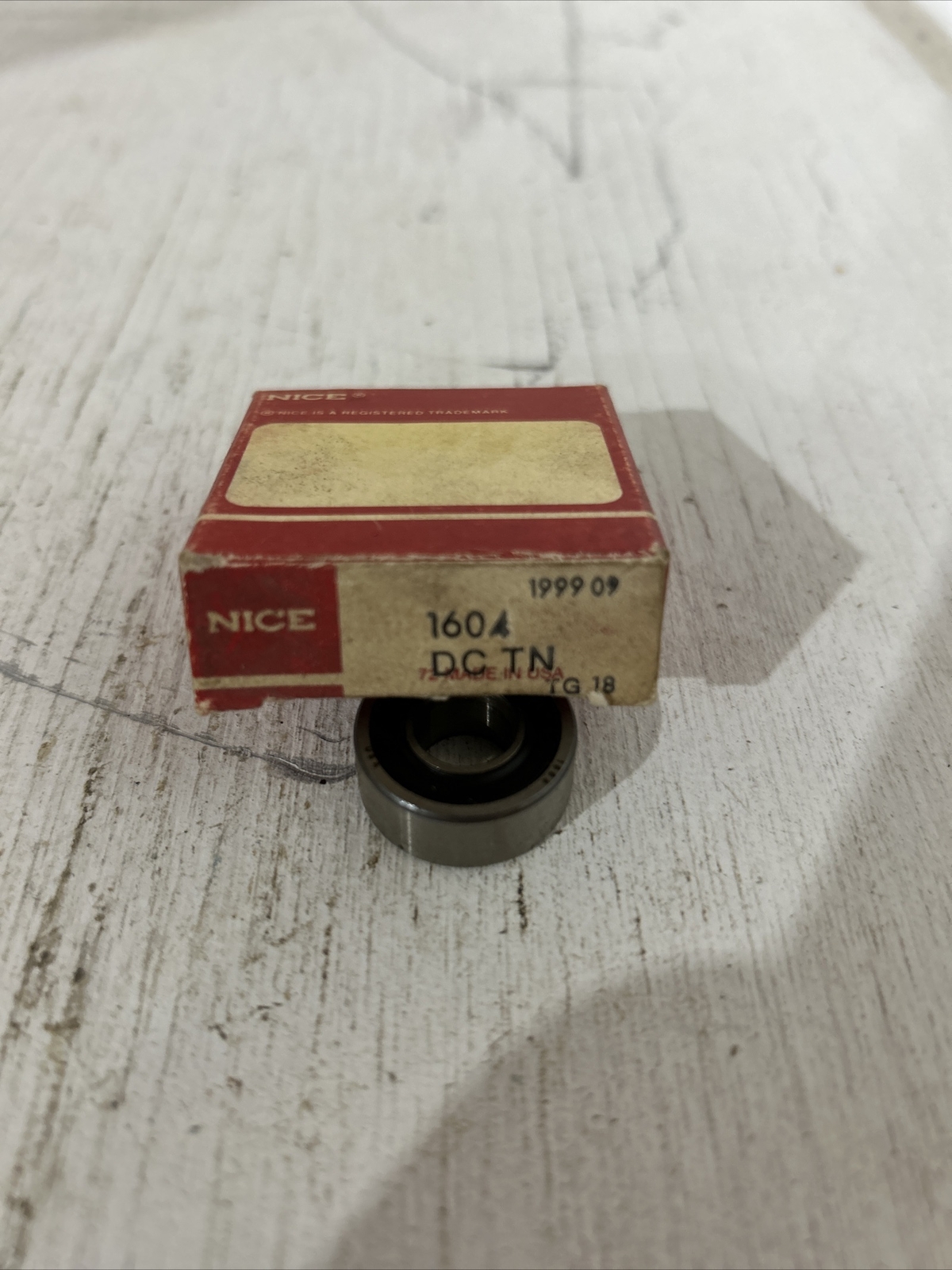 LOT OF 3* NICE 1604DCTN Bearing Double Rubber Seal 0.3750″0.8750″0.3438″ (SP134)