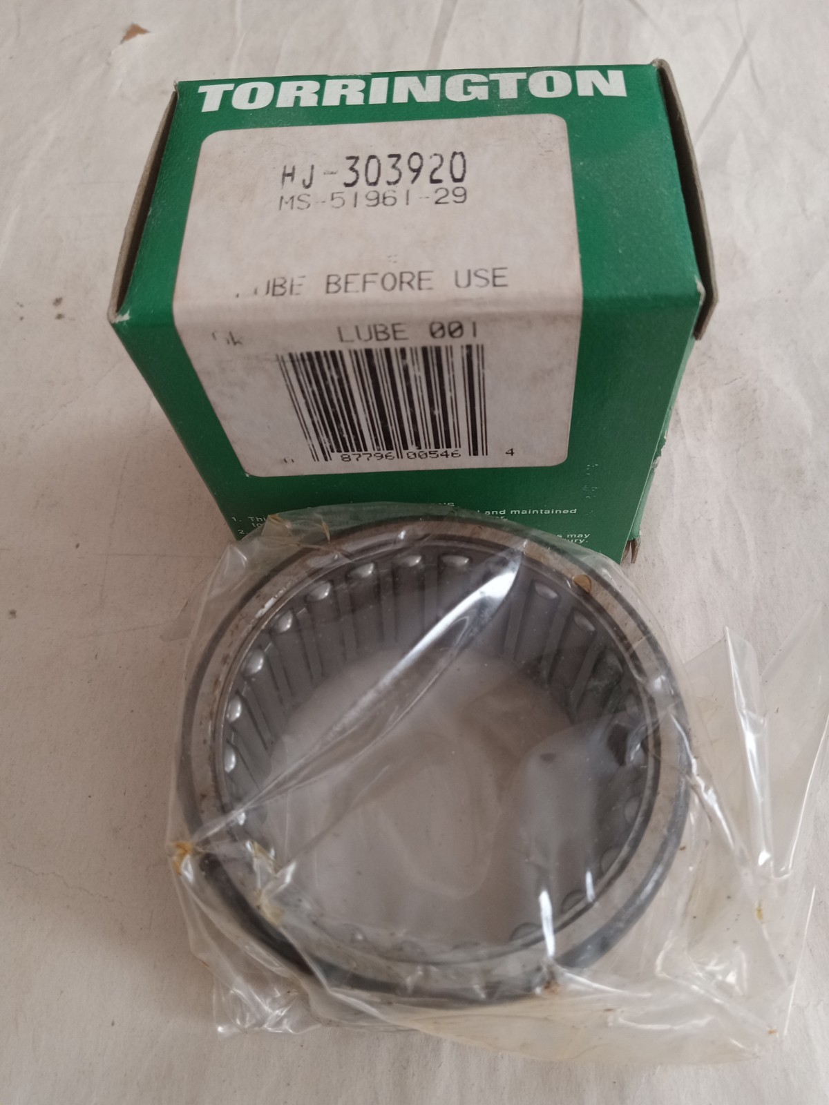 Torrington HJ-303920 1-7/8″ X 2-7/16 X 1-1/4″ Needle Roller Bearing