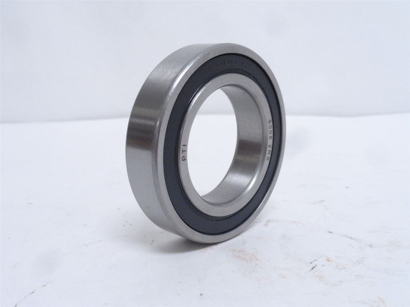 244947 Old-Stock; PTI 6008-2RS Ball Bearing 40mmID x 68mmOD x 15mm Wide