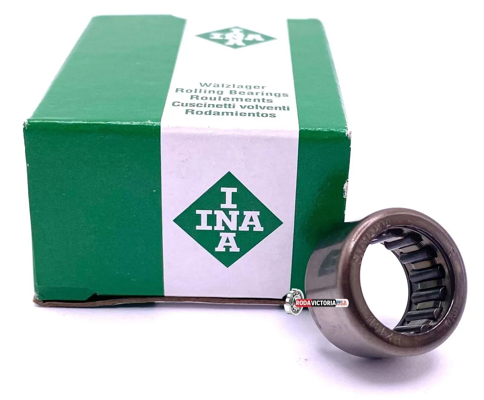 INA HK1312 Drawn Cup Roller Bearing 13x19x12 mm