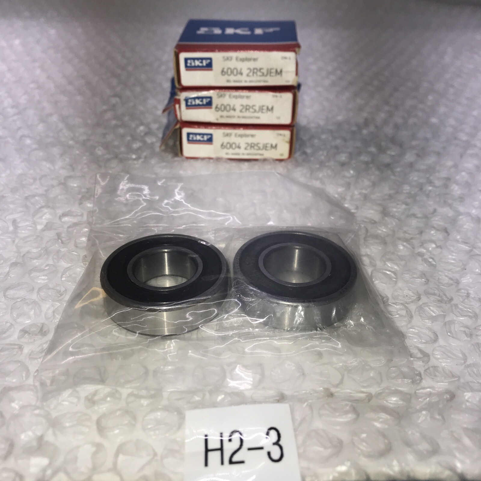 **SKF 6004 2RSJEM Bearing (Lot Of 5) Fast Shipping &Warranty#