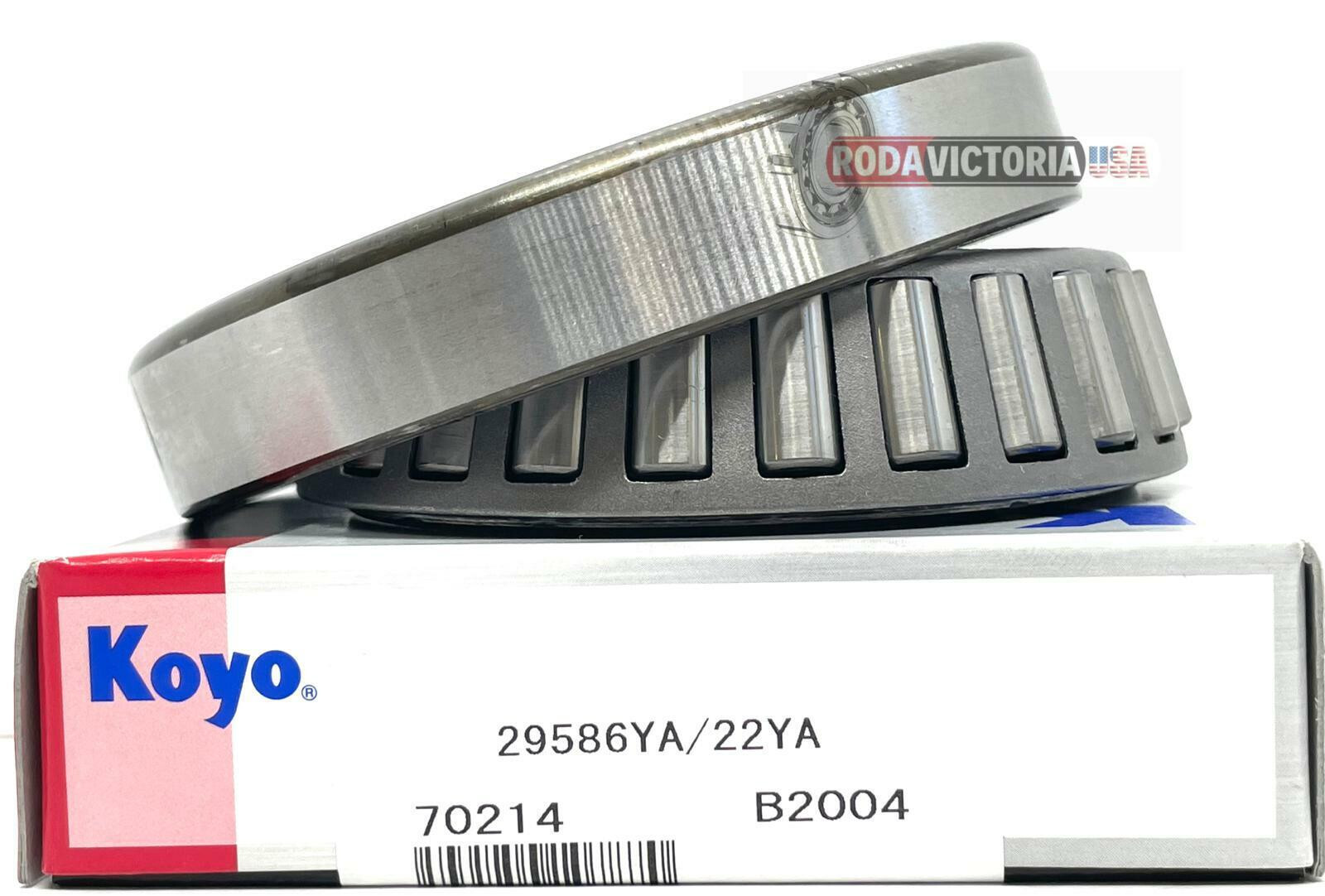 KOYO JAPAN 29586 YA/29522 YA Tapered Roller Bearing 63.5×107.95×25.4 mm