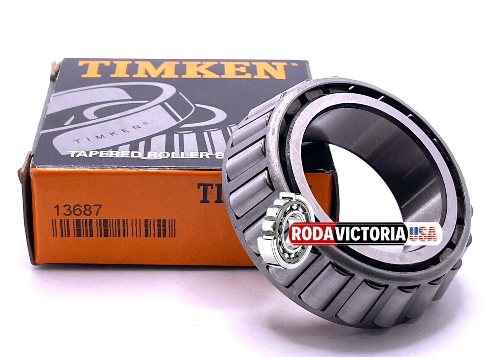 Timken USA 13687 Tapered Roller Bearing (1) Cone